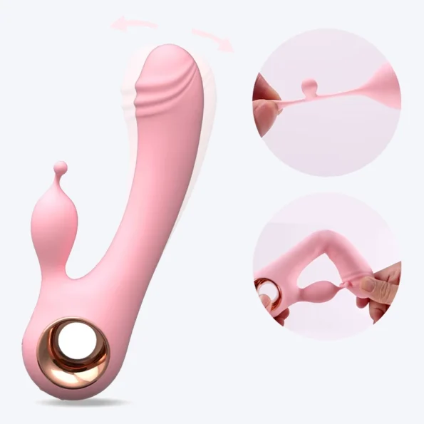 vibrador doble penetración